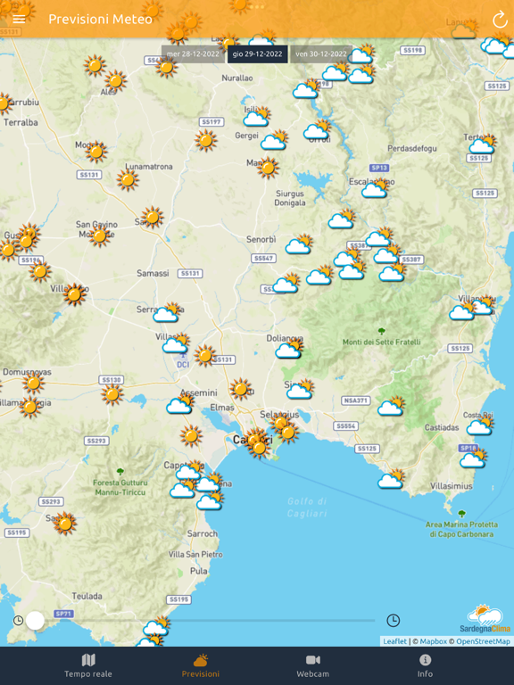 Screenshot #6 pour Sardegna Clima Pro