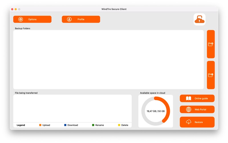 Secure Client screenshot