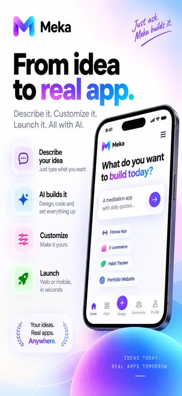 Meka: AI App Builder & Maker screenshot 7 of 8