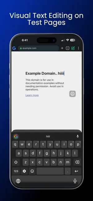 Eruda Browser Console iPhone screenshot 1