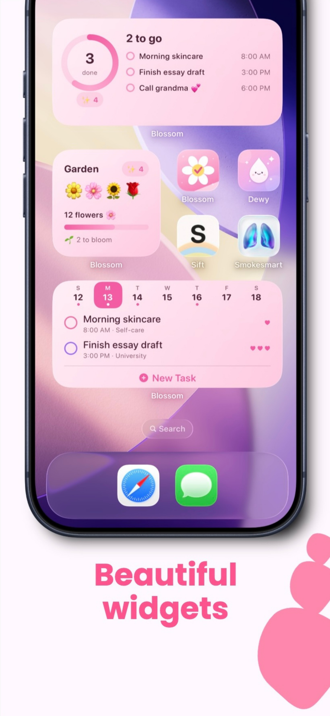 Blossom: cute To Do List screenshot 6