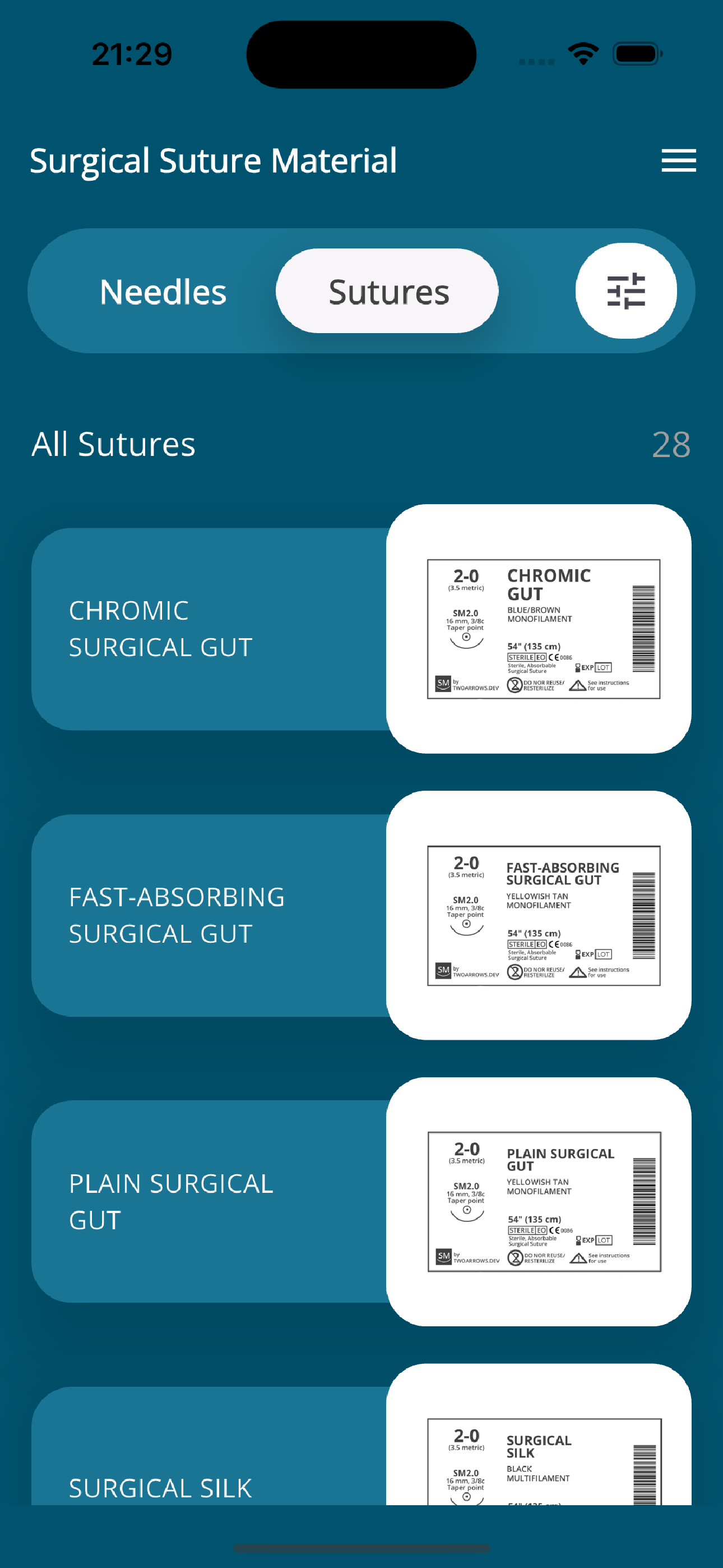 Surgical Suture Material