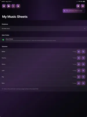 My Music Sheets by Kusnyir screenshot 3