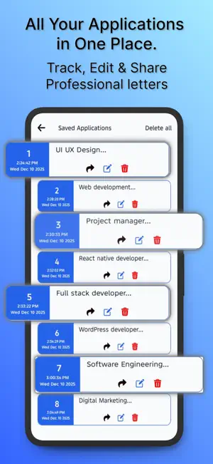 AI Application Letter Maker screenshot 2