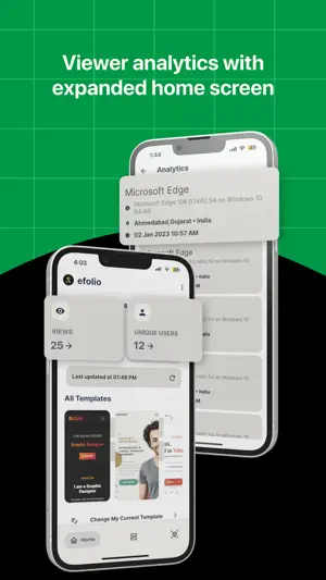 eFolio : Portfolio Maker screenshot 2