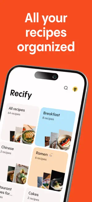 Recipe Keeper & Saver - Recify screenshot 2