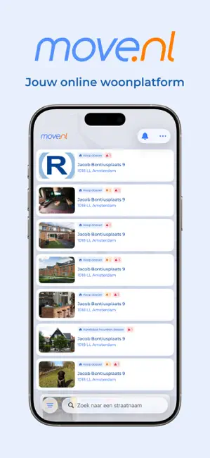Move.nl iPhone screenshot 1