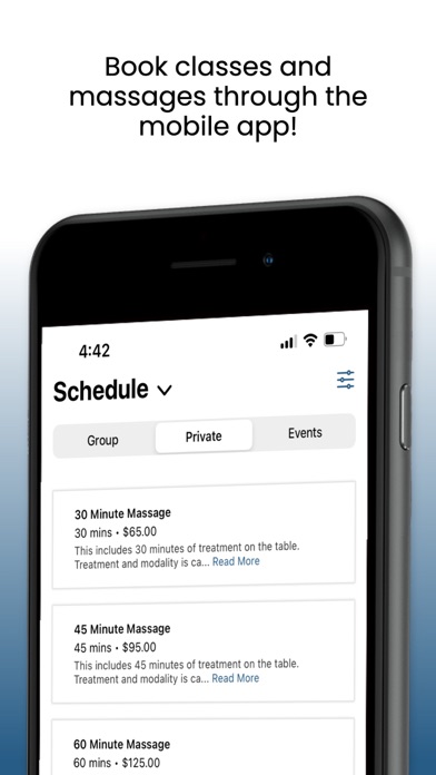Woven Yoga & Massage Screenshot