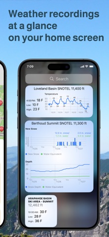 Weather Station Map iPhone screenshot