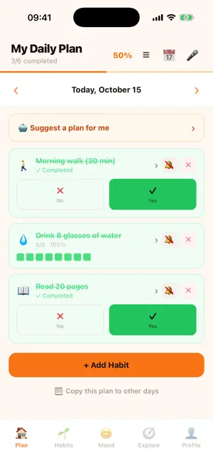 Evre: Habit Tracker screenshot 1