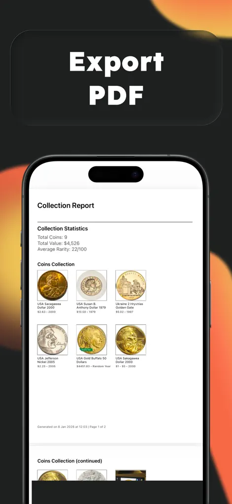 Coin Identifier Value Finder - Reference App | MWM