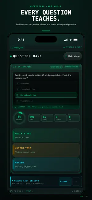 Critical Care Vault screenshot 4