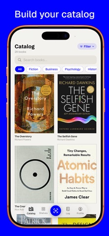 Book Catalog: Bookshelf screenshot