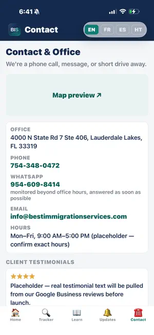 Best Immigration Case Tracker screenshot 1