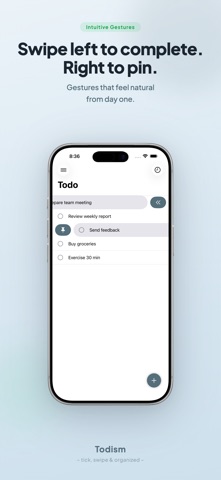 Todism - Simple To-Do List Screenshot 1 of 3