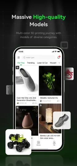 Screenshot von Bambu Handy auf dem iPhone 1