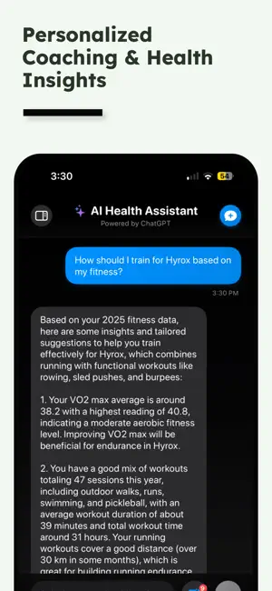 Health Tracker & Coach DailyAI screenshot 3