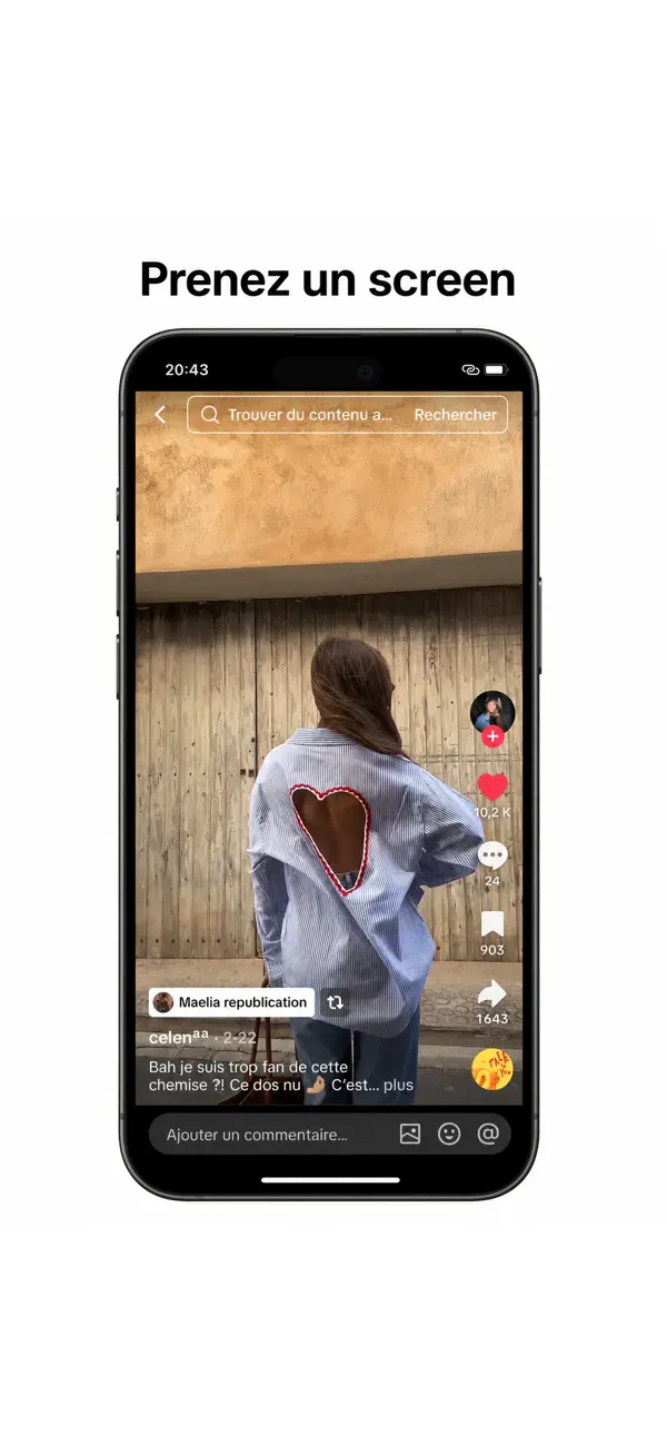 Screenshot #2 pour Fit AI - Outfit Tracker