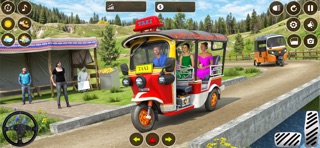 Real Tuk Tuk Rickshaw Game iPhone screenshot