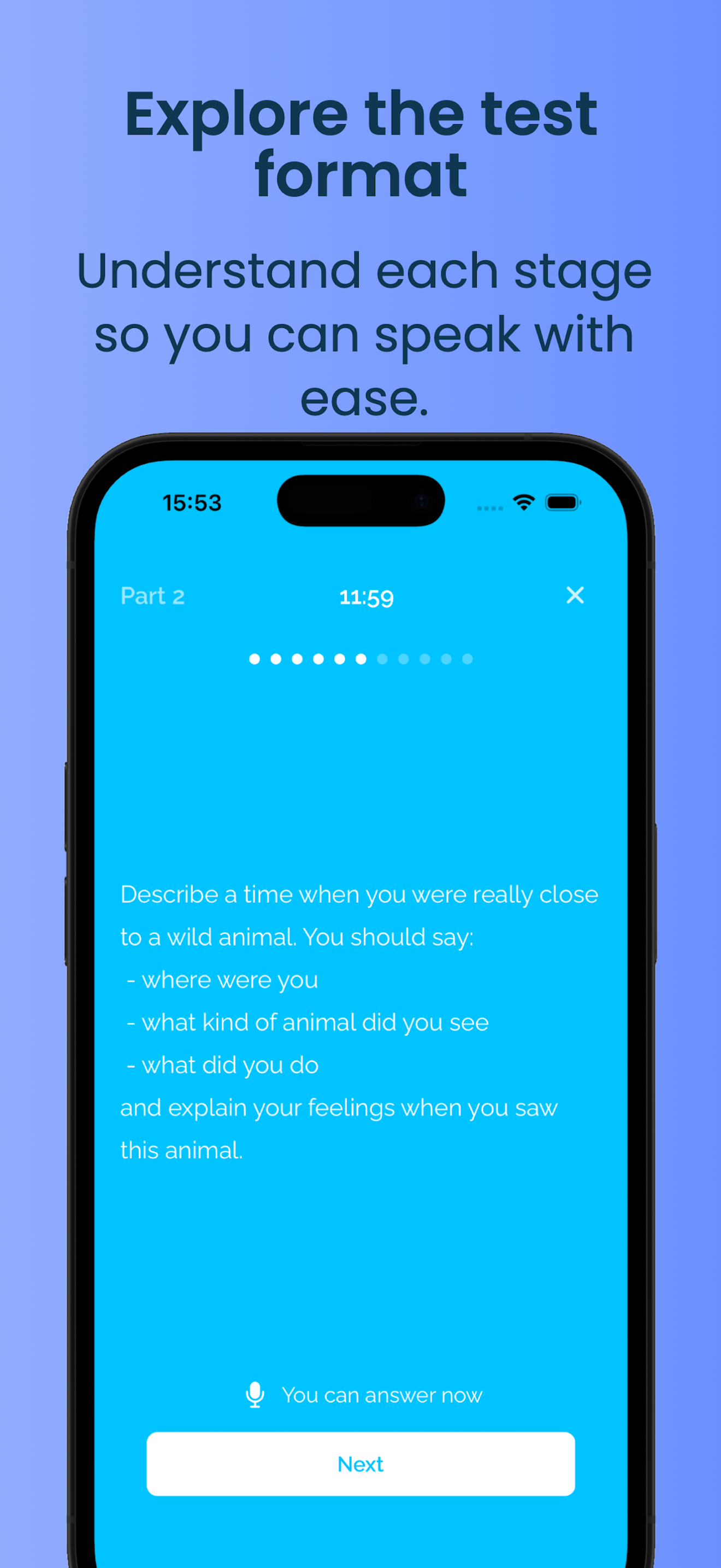 Exam Practice Speaking
