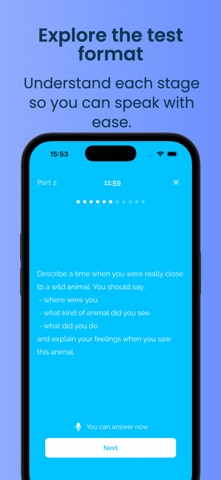 Exam Practice Speaking screenshot