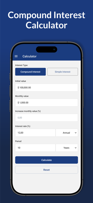 Compound Interest Pro Screenshot 1 of 6