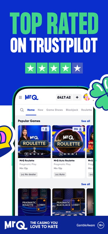 MrQ Casino: Real Money Games screenshot 4