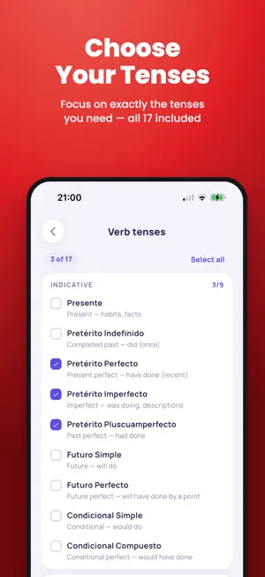 Spanish Verbs - Conjugator screenshot 3