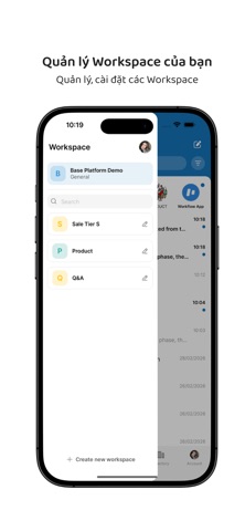 Base Workplace iPhone screenshot