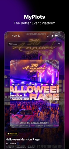 MyPlots - Events Screenshot 1 of 4
