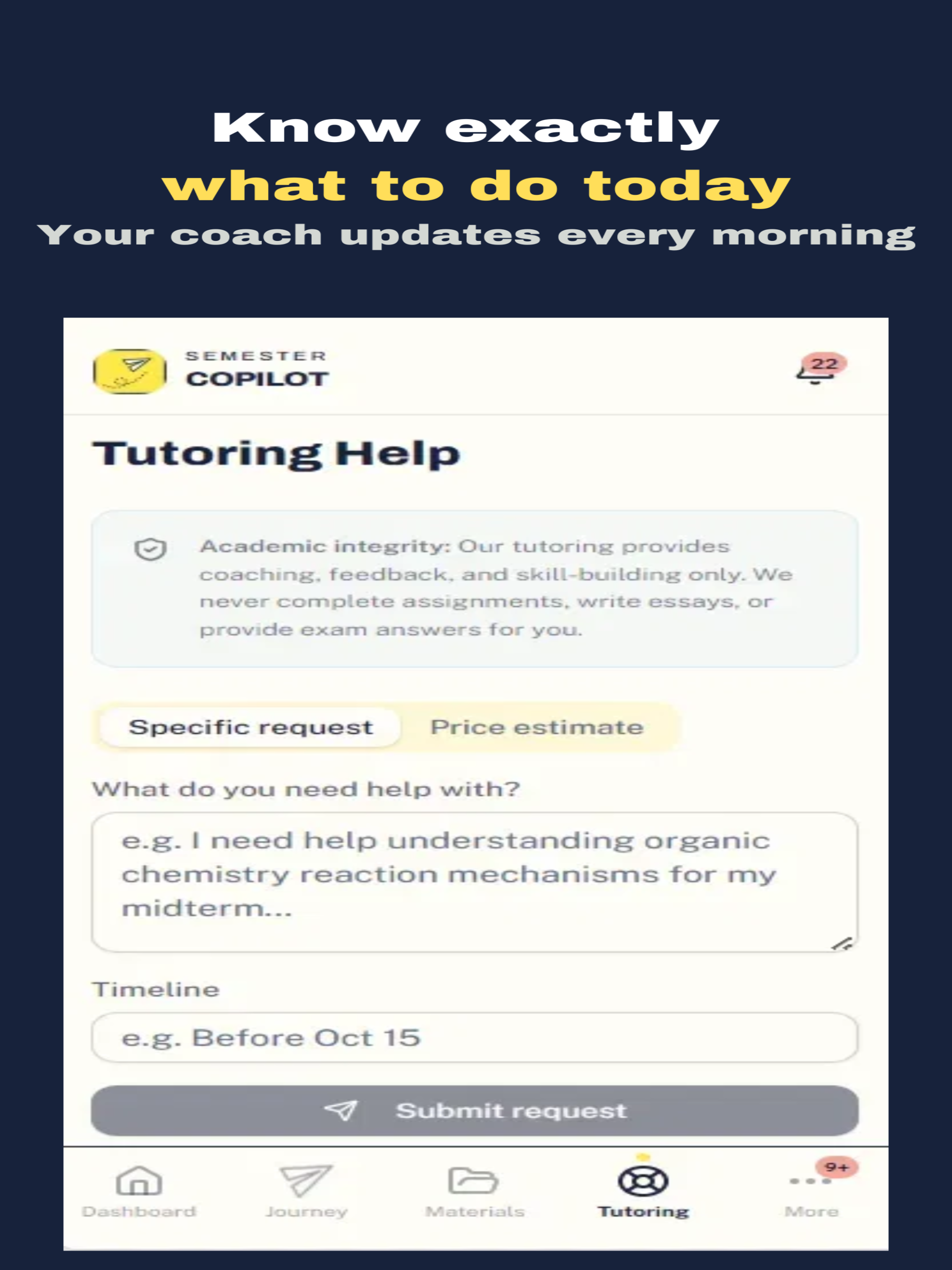 Semester Copilot screenshot 8