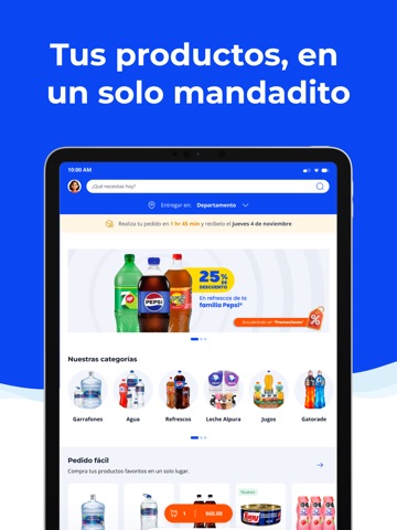Mi Mandadito ePura iPad screenshot 2