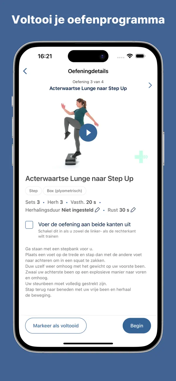 Screenshot #2 pour FBTO Online Fysio
