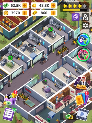Idle Mortician Tycoon iPad screenshot