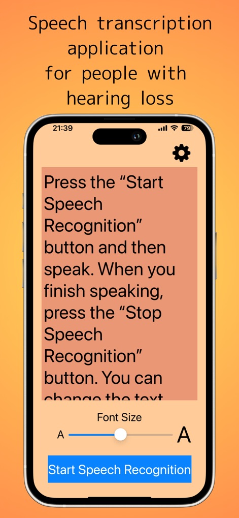 Speech-to-Text-App - Health & Fitness App | MWM