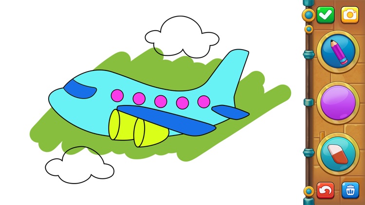 AirCrafty: Kids Coloring Book screenshot-5