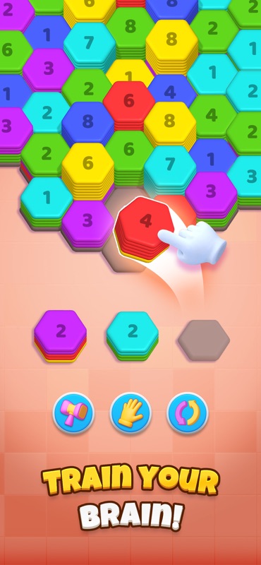 Hexa Crush screenshot 2