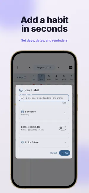 Habit Check: Daily Tracker screenshot 2