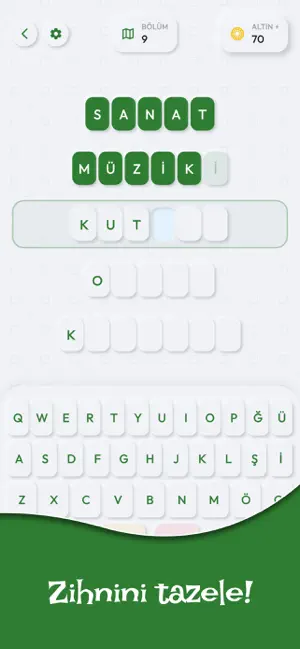 Kelime Örgüsü: Kelime Tamamla screenshot 2