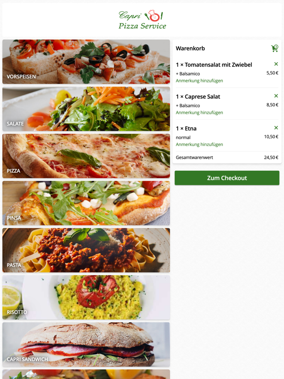 Screenshot #5 pour Capri Pizzaservice Daisendorf