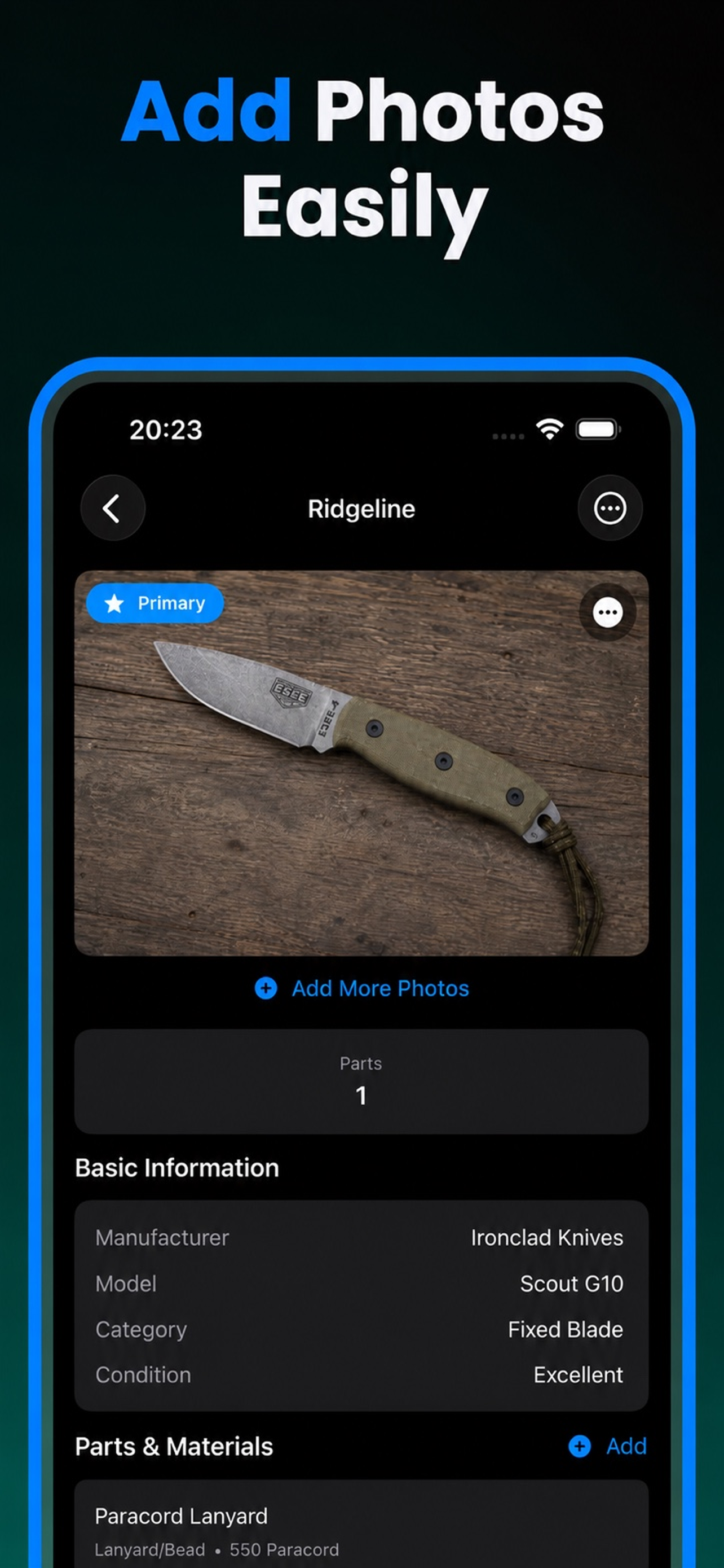 Scales: Knife Tracker