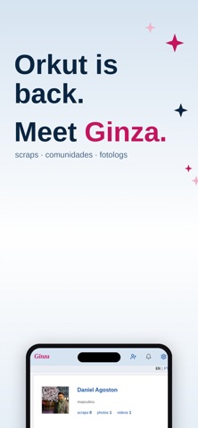 Ginza: Rede Social do Orkut screenshot