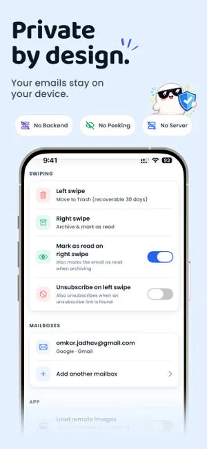 Swipe To Wipe Emails - WypeBox screenshot 4