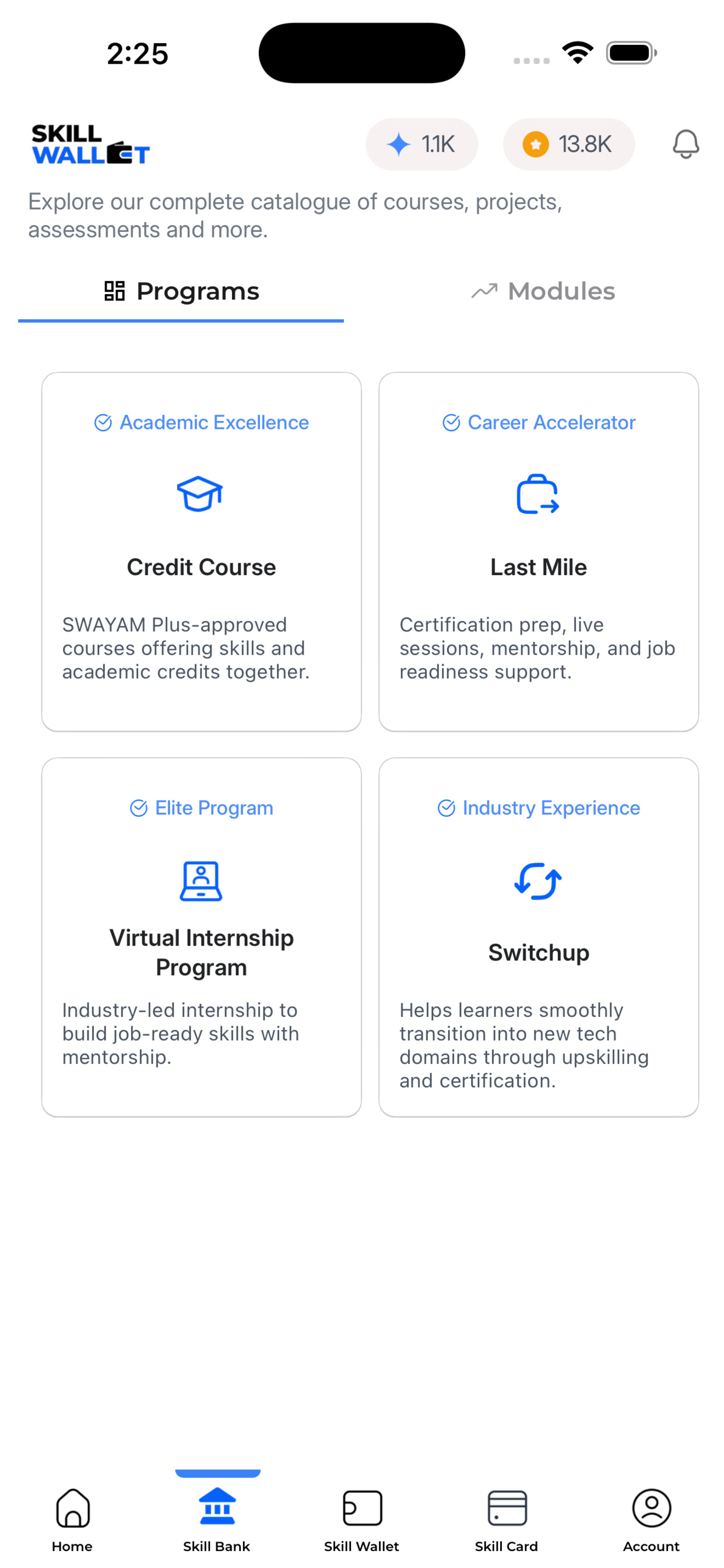 My Skillwallet