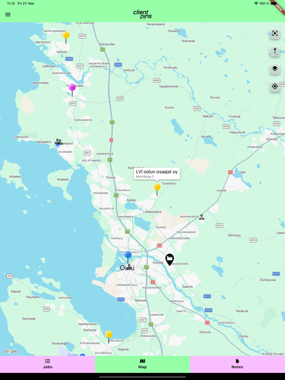 Screenshot #4 pour ClientPins