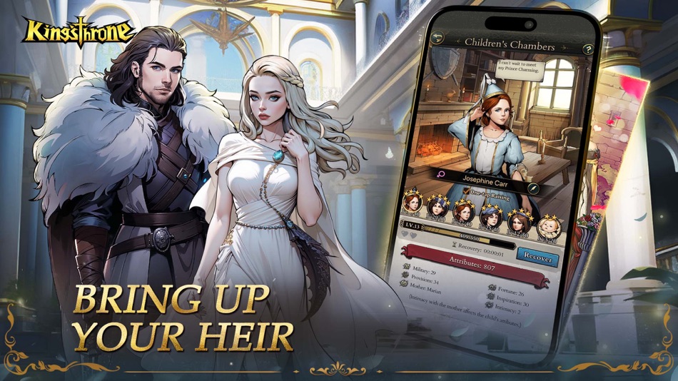 #2. King's Throne (iOS) โดย: Goat Co. Ltd
