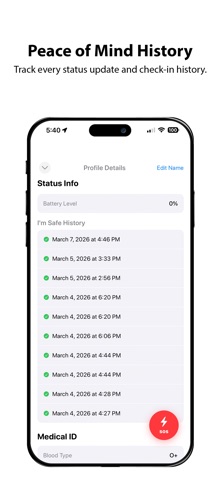 SafeTap : Emergency & Family screenshot