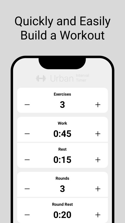 Urban Interval Timer