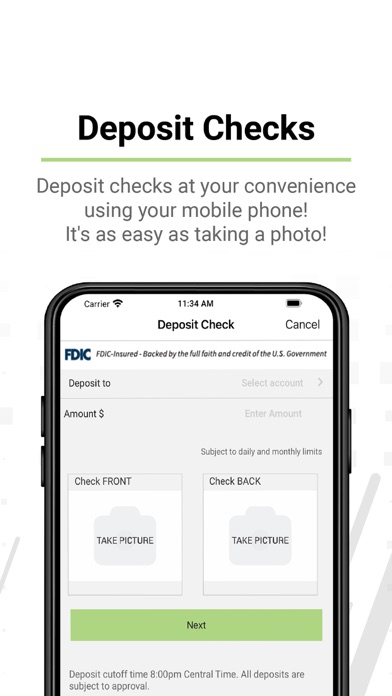 Woodforest Mobile Banking Screenshot 6 of 8