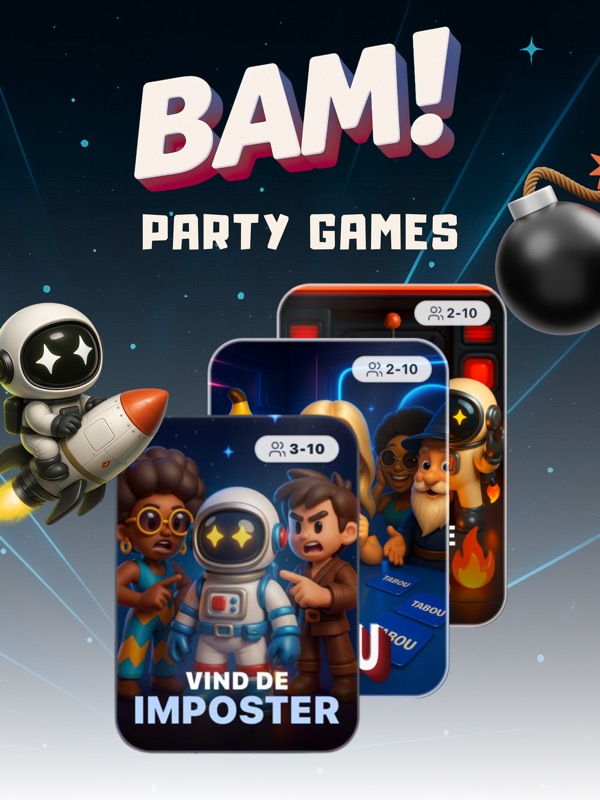 Imposter & Party Games - BAM! screenshot 11
